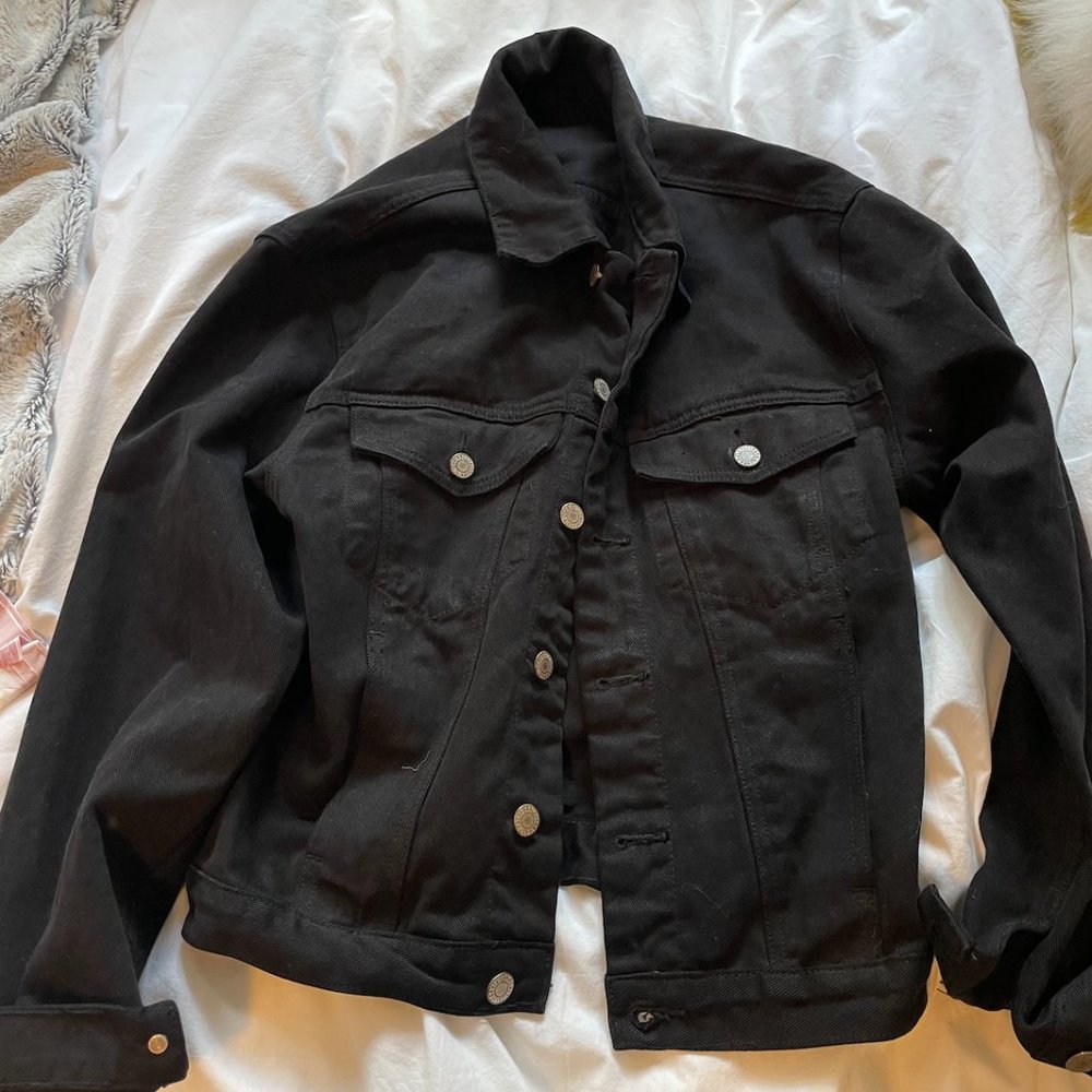 Brandy Melville Black Jean Jacket
